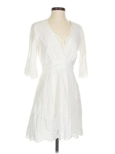 Pre-owned Aqua Kimono In White