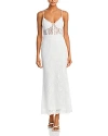 Aqua Lace Corset Slip Dress - 100% Exclusive In White