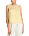 Aqua Lace Swing Tank - Exclusive In Light Yellow