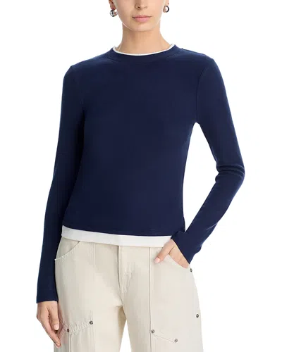 Aqua Layered Look Top - Exclusive In Blue