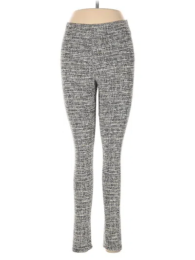 Pre-owned Aqua Leggings In Brown