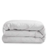 Aqua Linen Duvet Cover Set, King In Snow