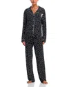 Aqua Long Pajama Set - Exclusive In Black