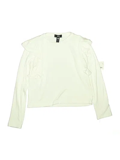 Pre-owned Aqua Kids' Long Sleeve T-shirt In Ivory