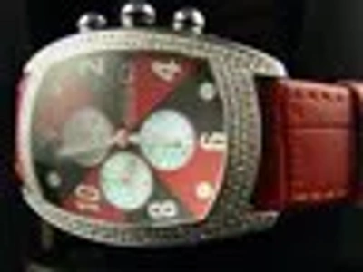 Pre-owned Aqua Master Jojo Joe Rodeo W42 Diamond Watch 2.50 C