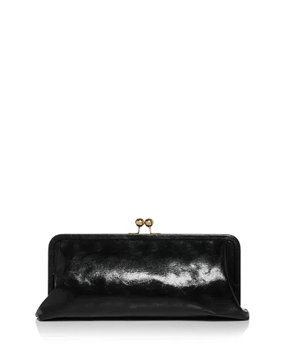 Aqua Medium Coin Purse Clutch - Exclusive In Black