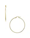 Aqua Medium Hoop Earrings In 18k Gold-plated Sterling Silver - Exclusive In Gold