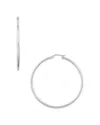 Aqua Medium Hoop Earrings In 18k Gold-plated Sterling Silver Or Sterling Silver - Exclusive