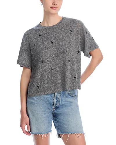 Aqua Moshi Haley Tee - Exclusive In Heather Gray