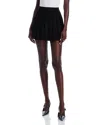 AQUA PLEATED MINI SKIRT - EXCLUSIVE