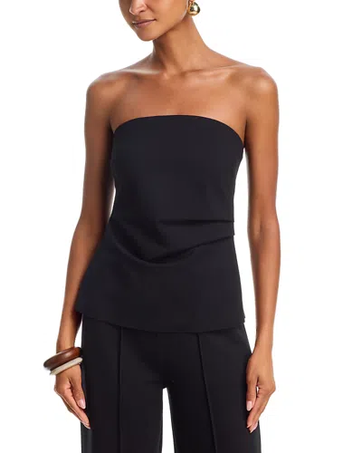 Aqua Ponte Tube Top - Exclusive In Black