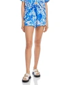 AQUA PRINTED SHORTS - 100% EXCLUSIVE