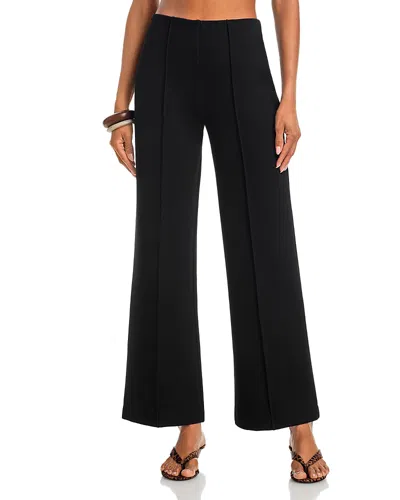 Aqua Pull On Bootcut Pants - Exclusive In Black