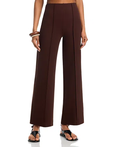 Aqua Pull On Bootcut Pants - Exclusive In Brown