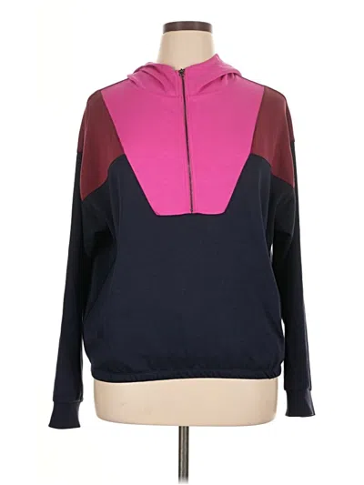 Pre-owned Aqua Pullover Hoodie In Pink