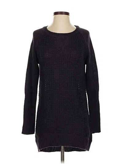 Pre-owned Aqua Pullover Sweater In Black