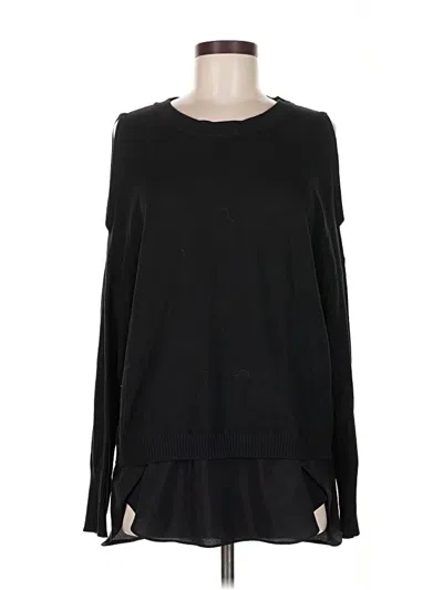 Pre-owned Aqua Pullover Sweater In Black