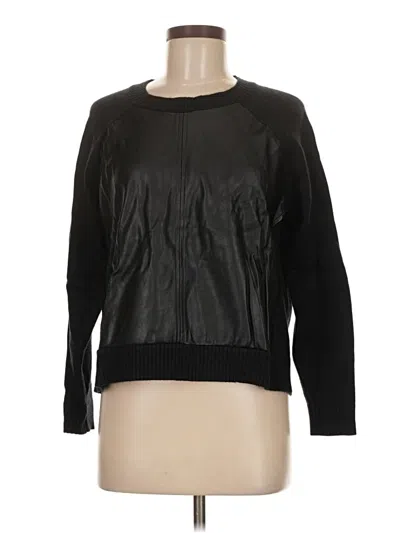 Pre-owned Aqua Pullover Sweater In Black
