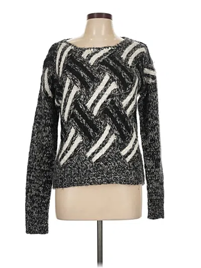 Pre-owned Aqua Pullover Sweater In Black