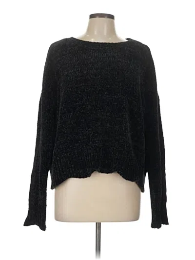 Pre-owned Aqua Pullover Sweater In Black
