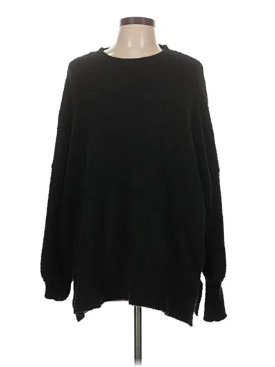Pre-owned Aqua Pullover Sweater In Black