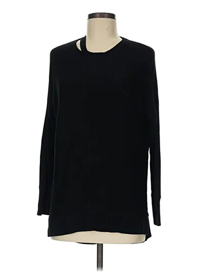 Pre-owned Aqua Pullover Sweater In Black