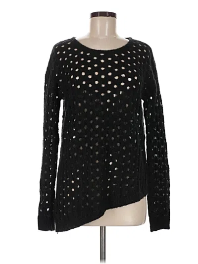 Pre-owned Aqua Pullover Sweater In Black