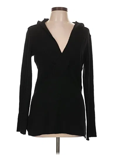 Pre-owned Aqua Pullover Sweater In Black