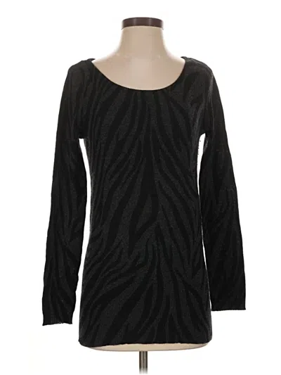 Pre-owned Aqua Pullover Sweater In Black