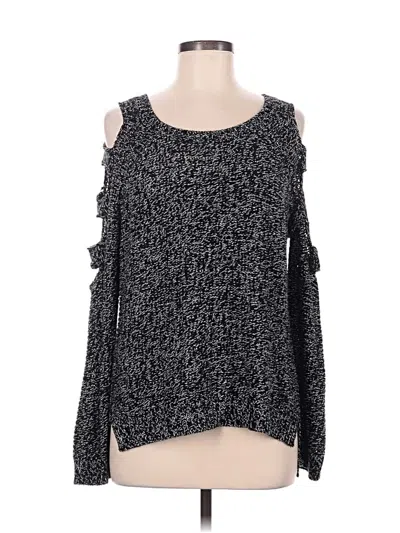 Pre-owned Aqua Pullover Sweater In Black