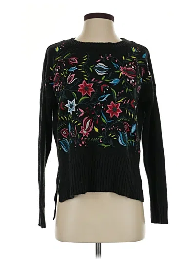 Pre-owned Aqua Pullover Sweater In Black