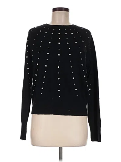 Pre-owned Aqua Pullover Sweater In Black