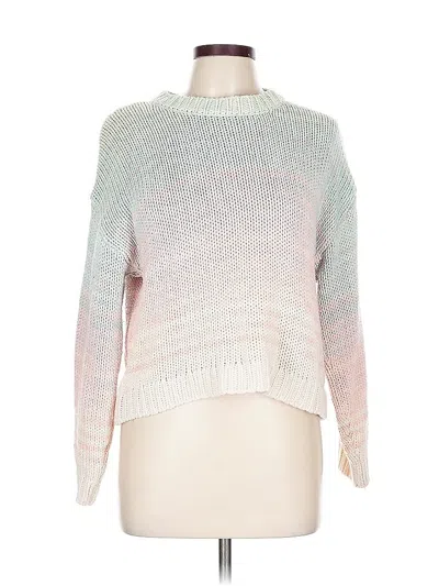 Pre-owned Aqua Pullover Sweater In Blue