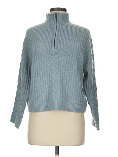 Pre-owned Aqua Pullover Sweater In Blue