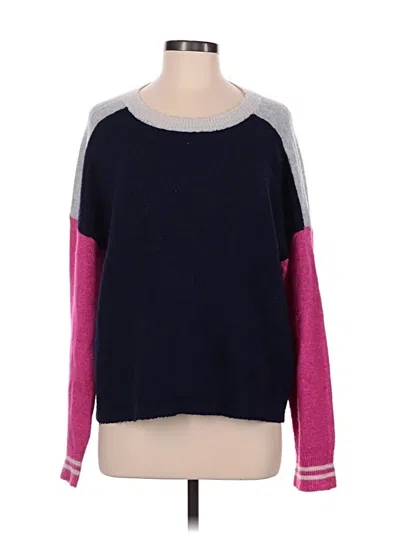 Pre-owned Aqua Pullover Sweater In Blue