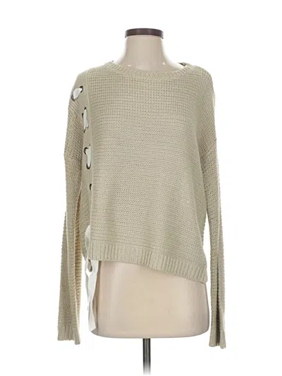 Pre-owned Aqua Pullover Sweater In Brown
