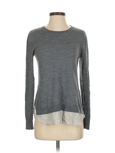 Pre-owned Aqua Pullover Sweater In Gray