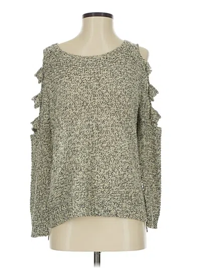 Pre-owned Aqua Pullover Sweater In Gray