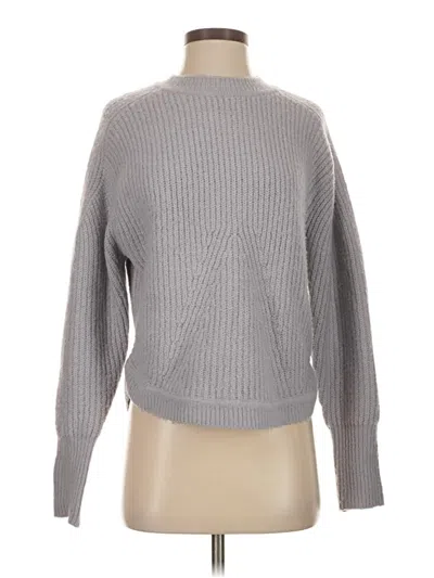 Pre-owned Aqua Pullover Sweater In Gray