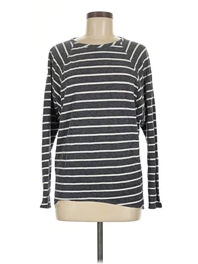 Pre-owned Aqua Pullover Sweater In Gray