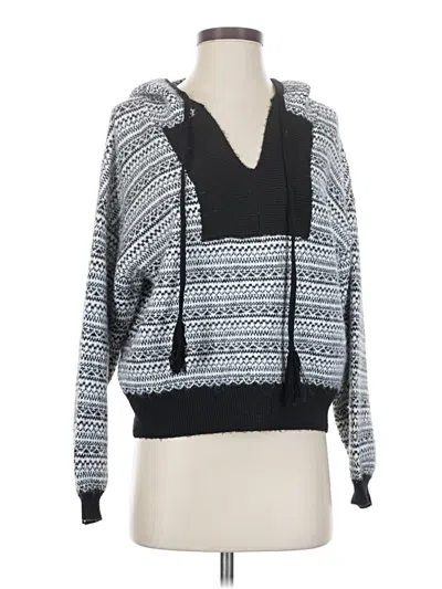 Pre-owned Aqua Pullover Sweater In Gray