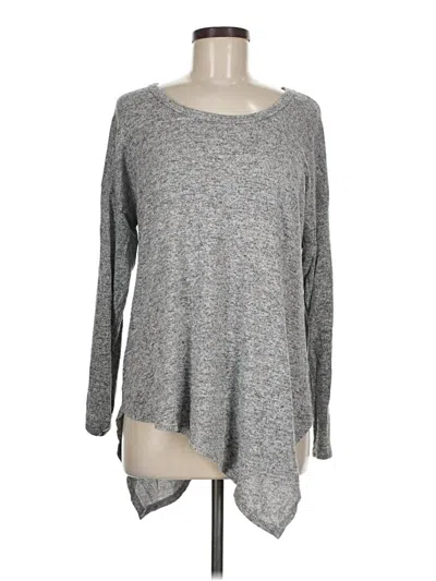 Pre-owned Aqua Pullover Sweater In Gray