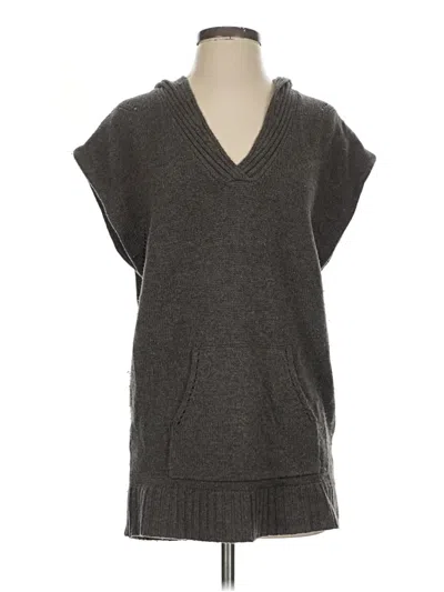 Pre-owned Aqua Pullover Sweater In Gray