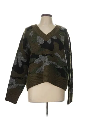 Pre-owned Aqua Pullover Sweater In Green