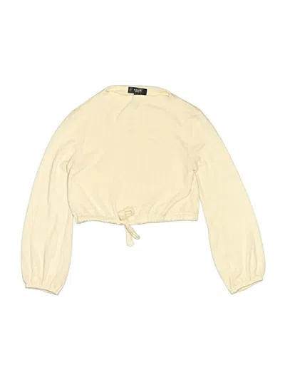 Pre-owned Aqua Kids' Pullover Sweater In Ivory
