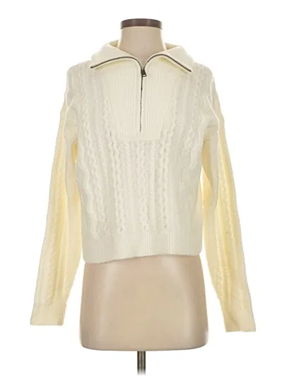 Pre-owned Aqua Pullover Sweater In Ivory