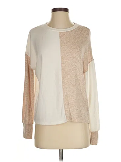 Pre-owned Aqua Pullover Sweater In Ivory