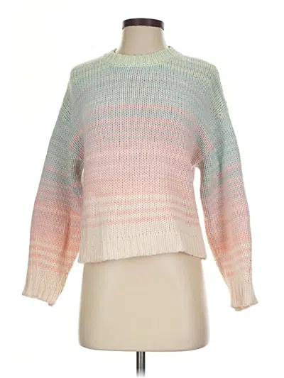 Pre-owned Aqua Pullover Sweater In Ivory