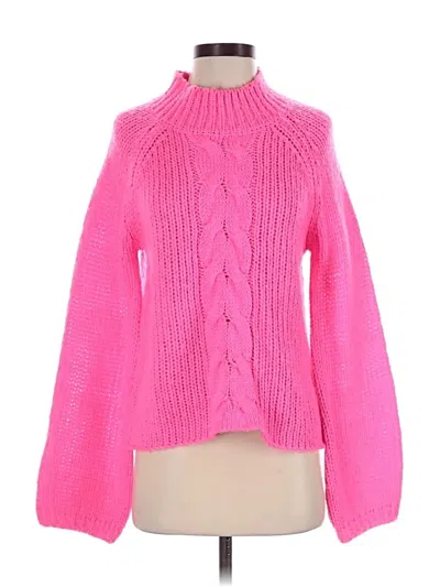 Pre-owned Aqua Pullover Sweater In Pink
