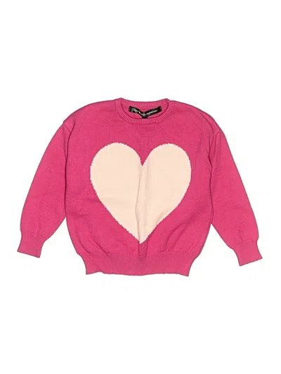 Pre-owned Aqua Kids' Pullover Sweater In Pink